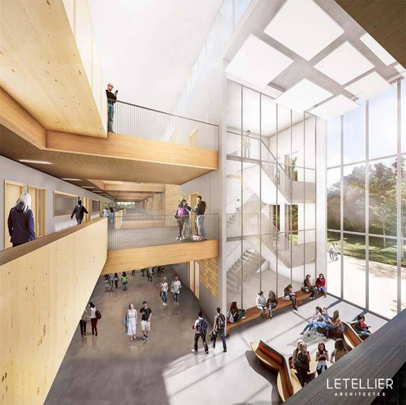 construction d'un collège à Toulouse